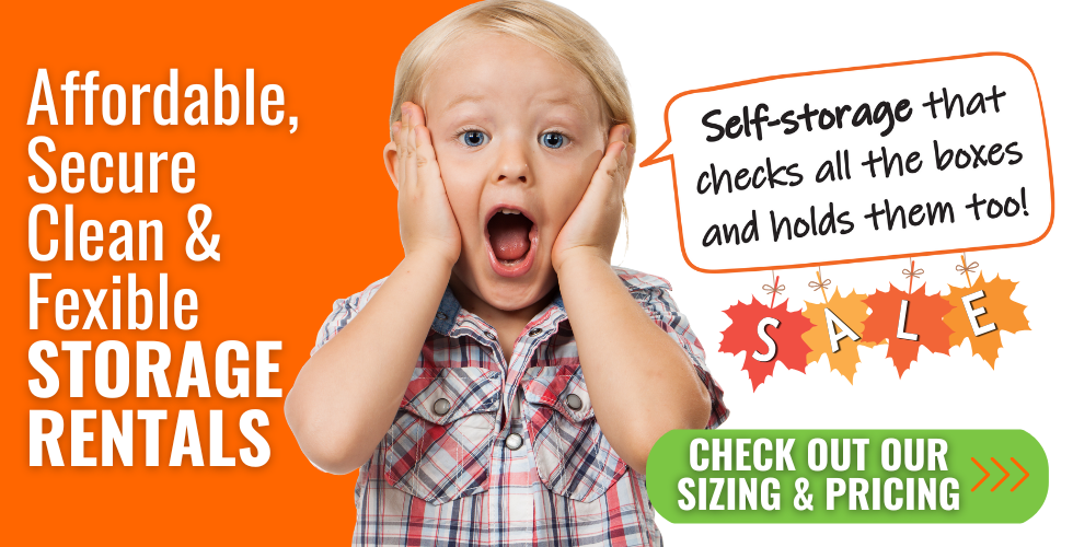 Fall 2025 Self Storage Sale at Storage Solutions