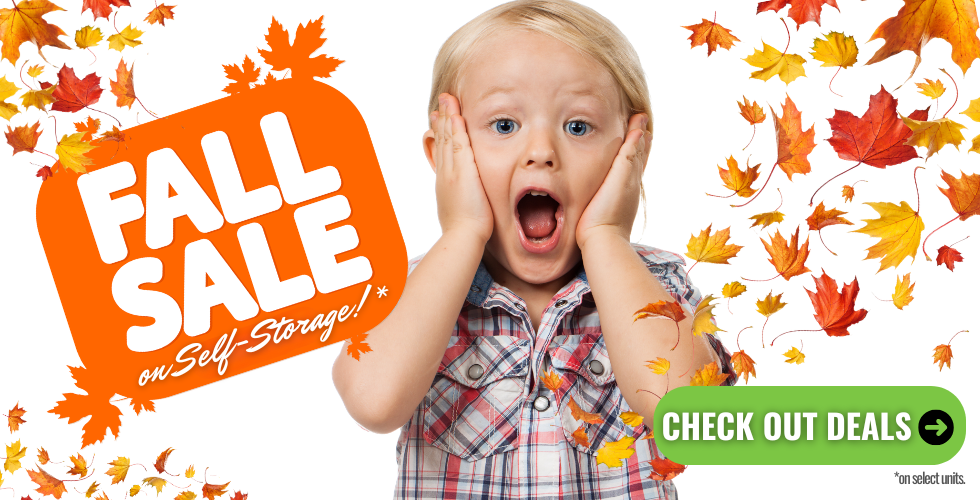 Fall 2026 Self Storage Sale at Storage Solutions